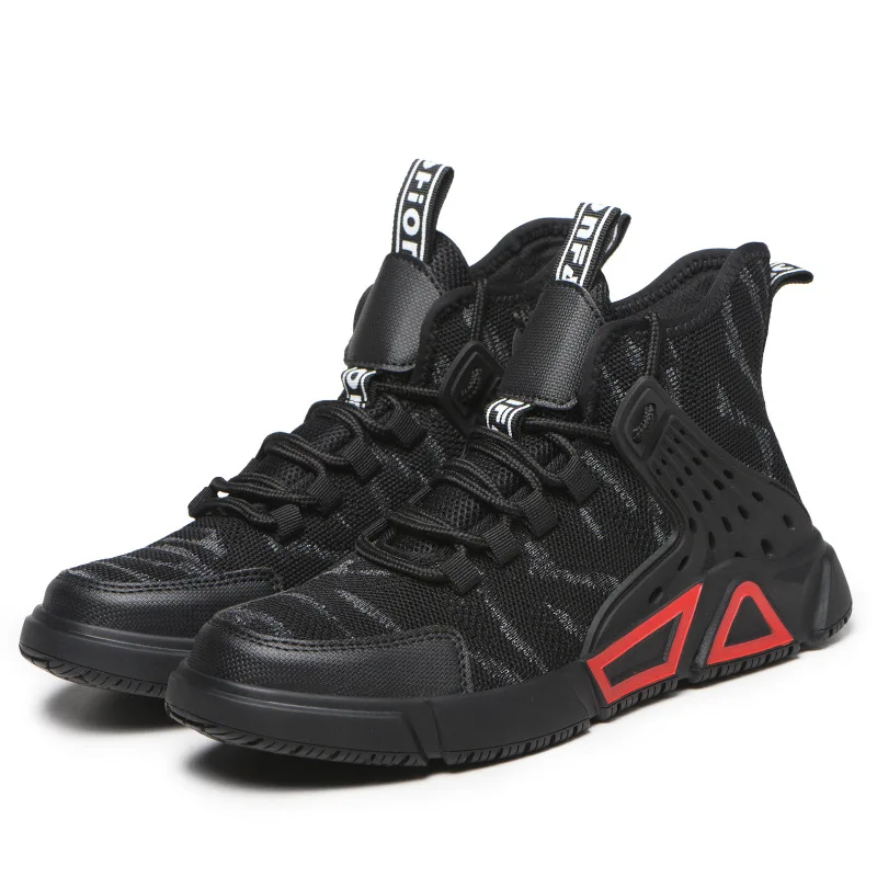 

2022 Hot Selling High Quality Anti Slip Steel Toe Protective Safety Work Boots Shoes, Grey