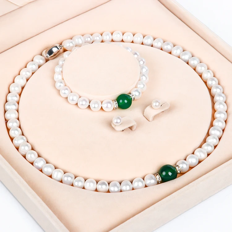 

ZZXL-N0012freshwater pearl necklace pendant jewelry,real wedding pearl necklaces for women mother birthday anniversary best gift