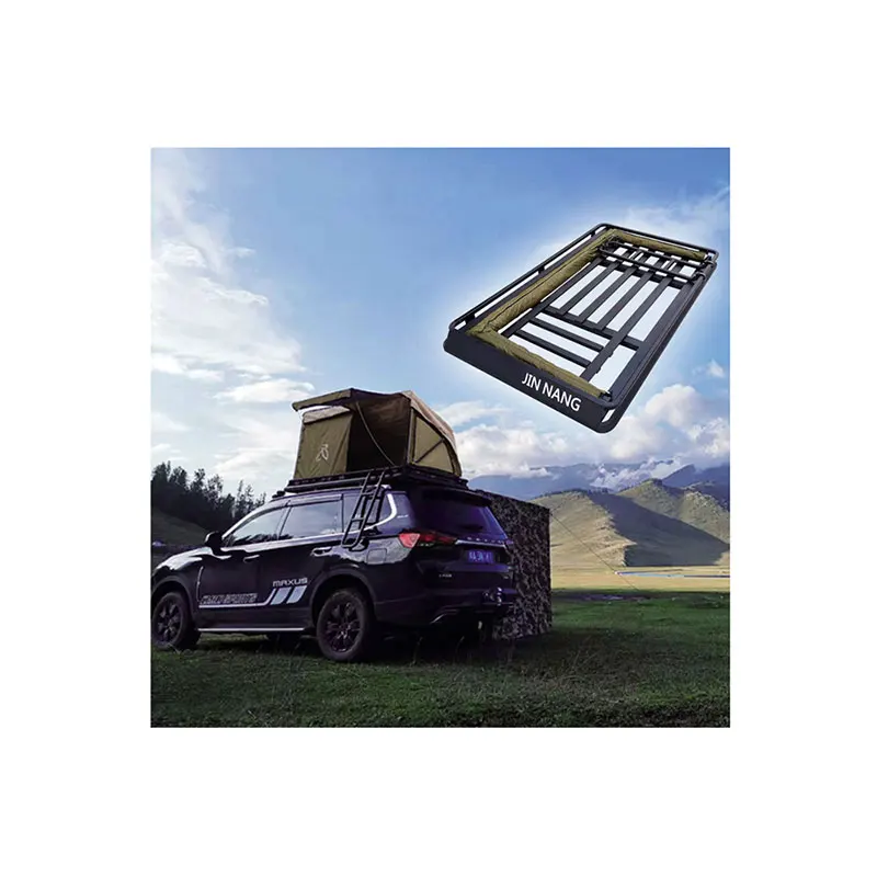 
Production of SUV roof racks with hidden tent functions 