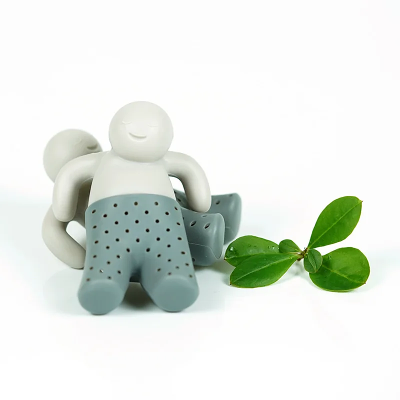 

Slow Brew Sloth Loose Leaf Strainer Silicone Tea Infuser Set