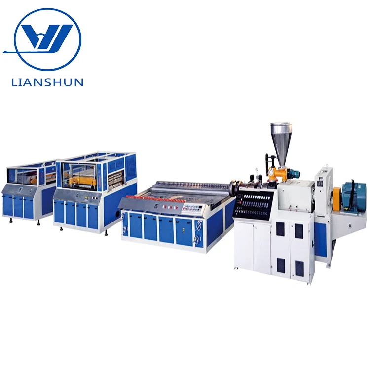 Pvc Foam Door Board Panel Extrusion Line Wpc Plastic Door Board Making