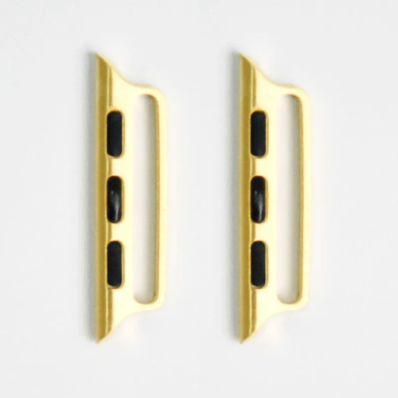 

KeepWin Metal Watch Band Adapter Clasp Connector for Apple Watch Models Watch band Adapter Stainless Steel Link Adapter