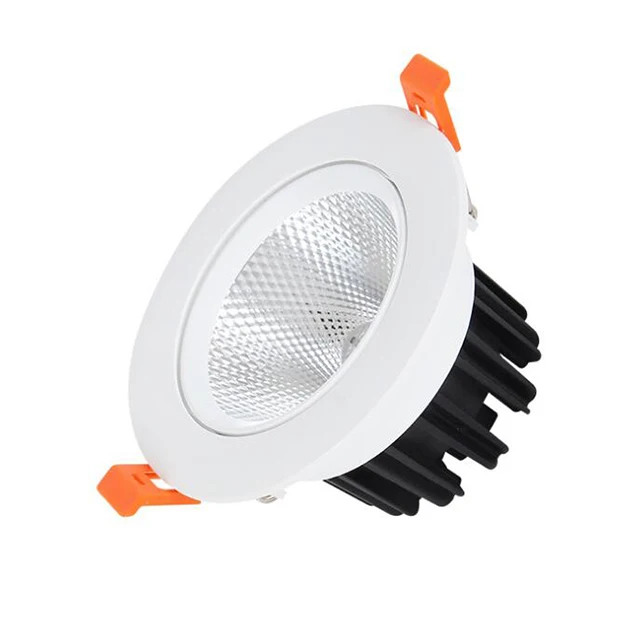 5W 10W 15W Popular China supplier round led home or commercial recessed light spot downlight