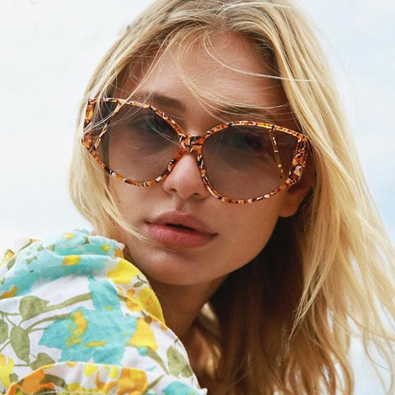 

Factory supply PC frame nice quality new trendy outdoor lady sunglasses