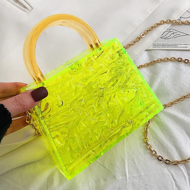 

Evening Clutch Events Stadium Approved Women Acrylic Clear Purse Cute Transparent Crossbody Bag Lucite See Through Handbags, 9colors