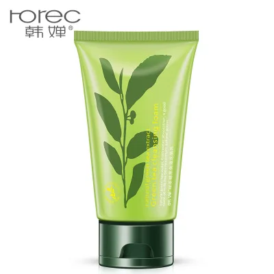 

ROREC Beauty green tea moisturizing deep cleaning skin makeup remove face cleanser