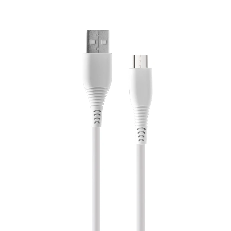 

2020 best selling USB cable charger nylon 2.4A fast charging usb cable for iphone 7 8 x, White/ black