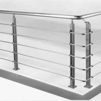 Stainless Steel Rod Modern Design Ms Pipe Railing Morden House Terrace ...