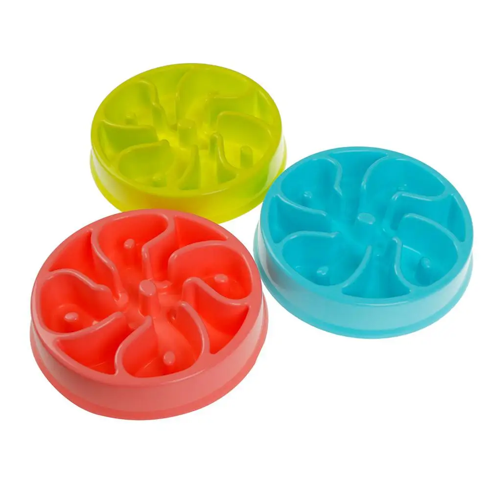 

Anti-Choking Prevent Obesity Slow Feeding Bowl for Pet Dogs Cats