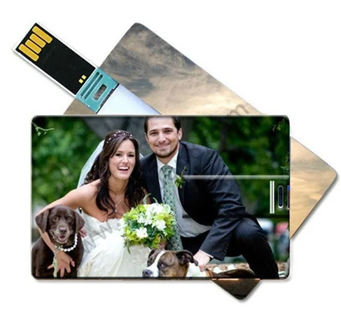 Super Thin Credit Card Usb Stick Pendrive Custom Business Card Disk Flash Drive - ANKUX.COM