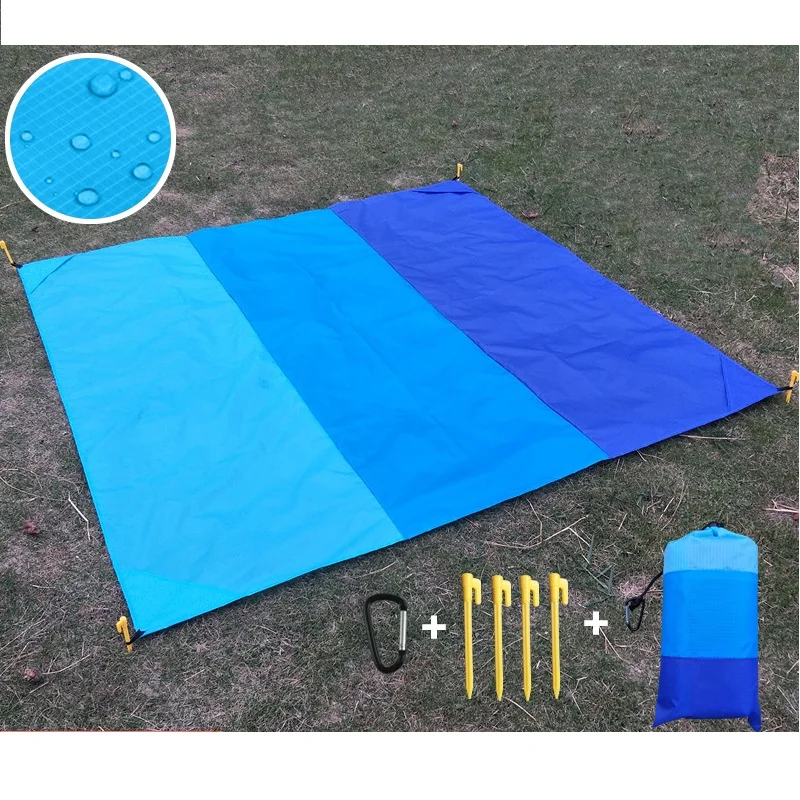 

Outdoor Customized Foldable Extra Large Size Beach Mat Beach Blanket Sand Proof Waterproof Picnic Mat