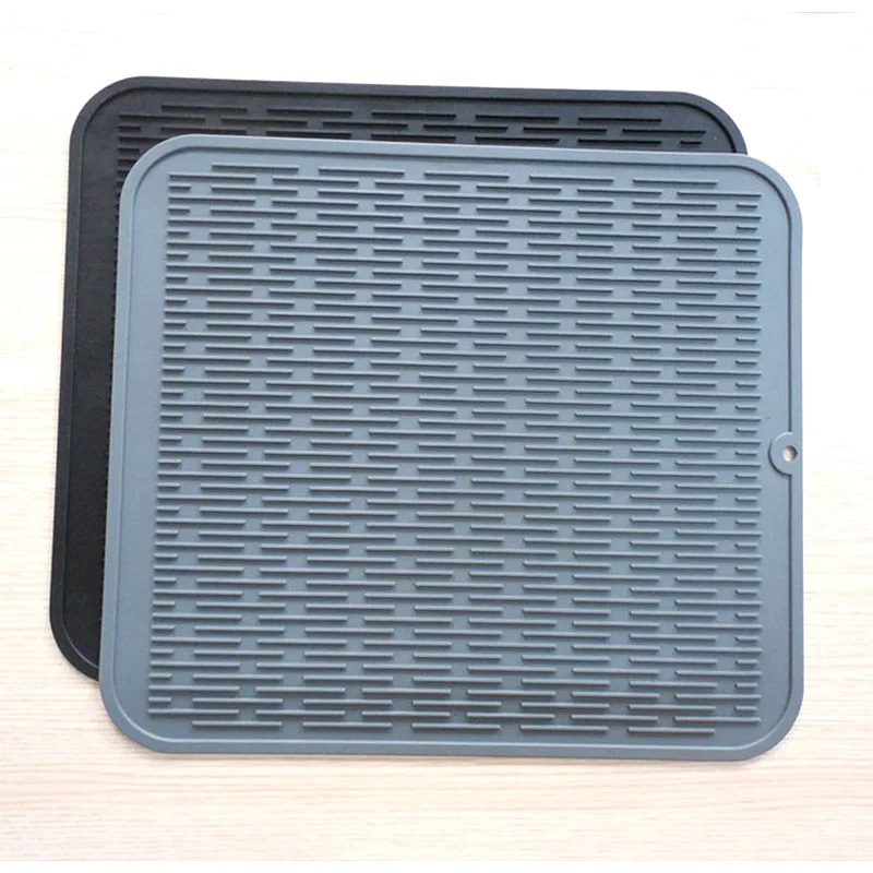 

Custom Factory Flexible Heat-resistant Food Grade Silicone Table Mats Drying, Available