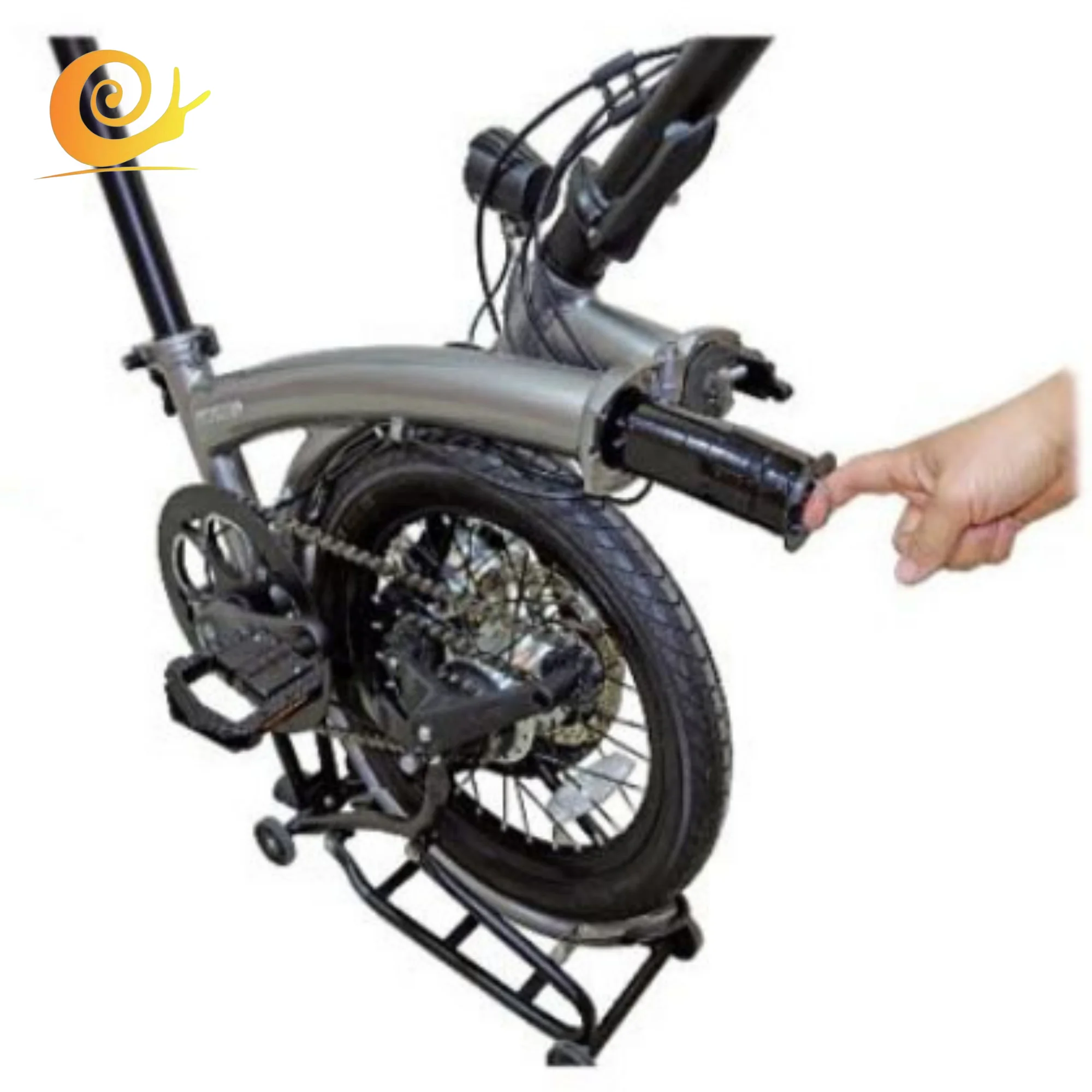 

HW design quick to fold electric bikes die-casting frame ebike 16 inch Aluminum alloy electric bicycle, Customizable