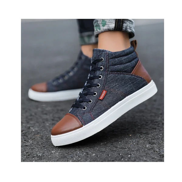 

winter latest nice design fashion trend retro popular durable lace-up man casual shoes large size for men 39-47