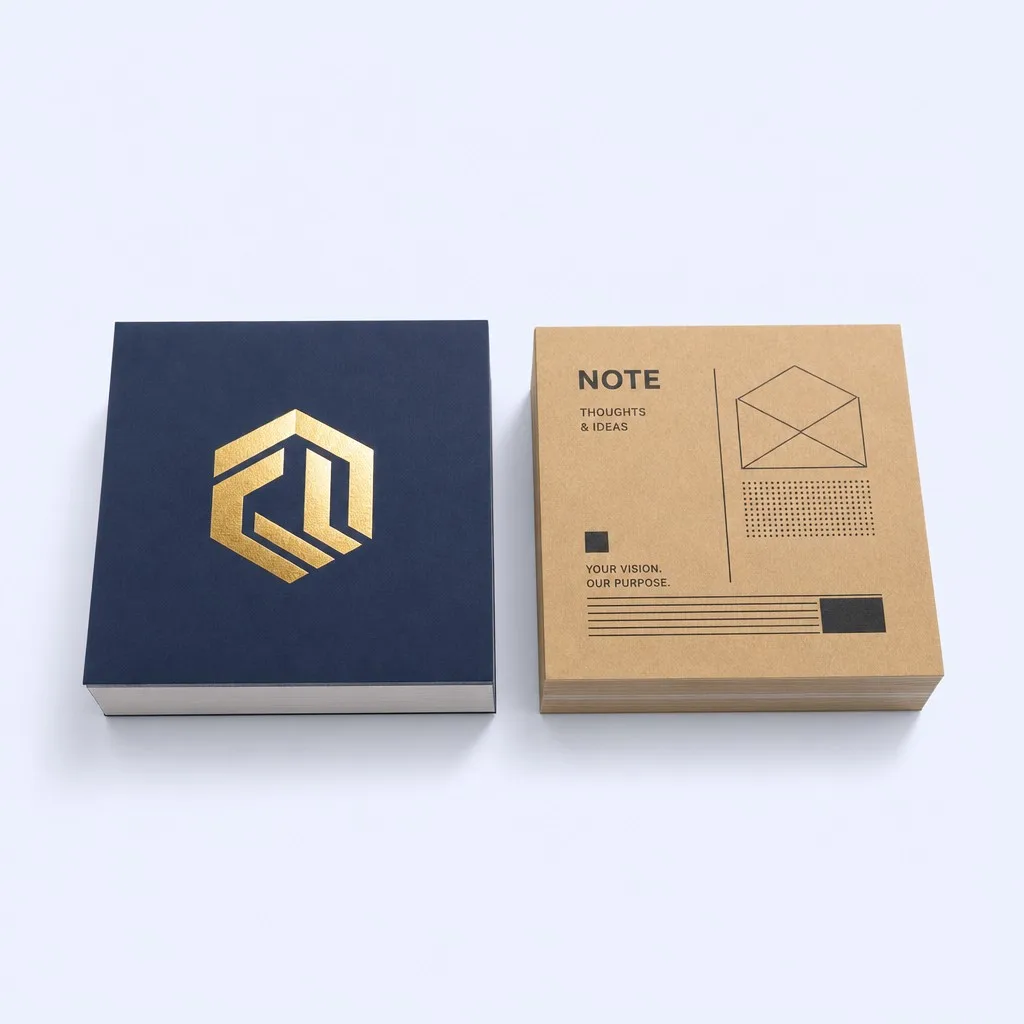 Custom Graphic Foil and Minimalist Print Finish