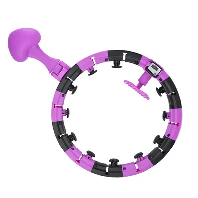 

Intelligent hula ring intelligent splicing detachable counting massage hula ring