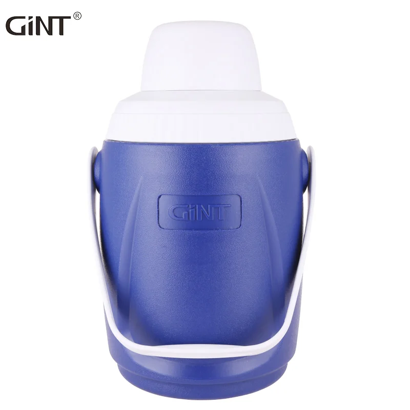 

GiNT 5L Mini Size Capacity Portable Insulated Plastic Ice Cooler Drinking Water Juice Ice Cooler Jug for Outdoor Camping, Customized color