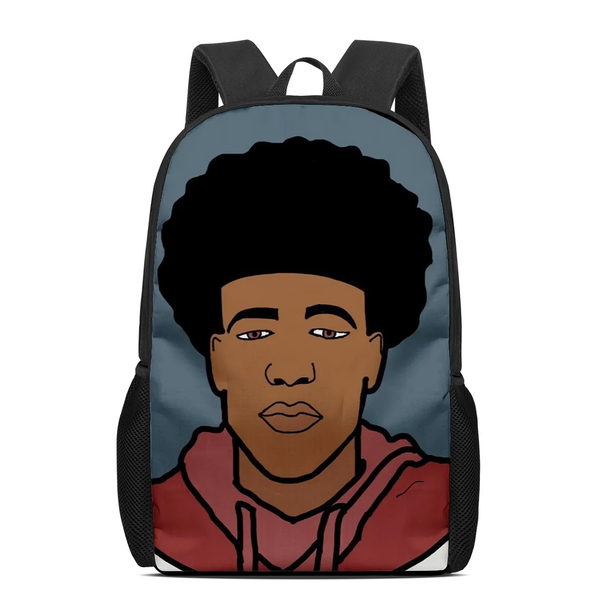 

Black Boy Pattern Bag Kids Backpack School Backpack Women Baby Girls School Bags For School Children For Boys, Customized your own school backpack