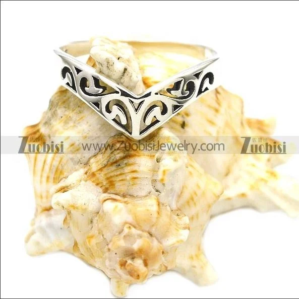 

Women Fashion 925 Sterling Silver Jewelry Rings Hollow Pattern Charms Gift for Elegant Ladies, Picture
