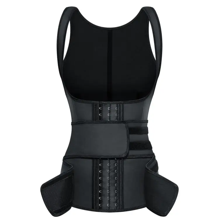 

Hot Shaper Vest 9 Steel Boned Women Body Shaper Latex Waist Trainer Vest Women Waist Corset Top, Picture color