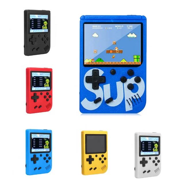 

Portable Handheld Retro Game Console Built-In 400 Games Support 2 Player 8-Bit 3.0 Inch mini consola sup