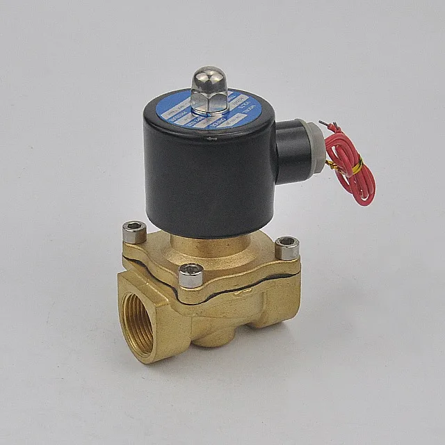 Brass solenoid valve