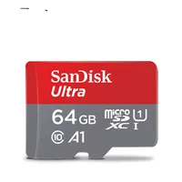 

100% Authentic Wholesale SanDisk 32GB 64GB 128GB 256GB Flash Micro TF SD Cards A1 Ultra Class 10 U1 U3 A1 Memory Card