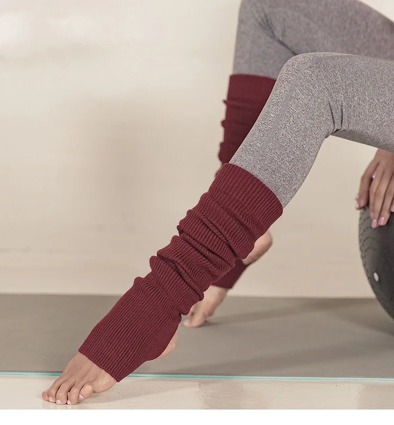 

SHANXIN low moq custom leg warmers thick leg warmer winter leg warmers for women, Custom color