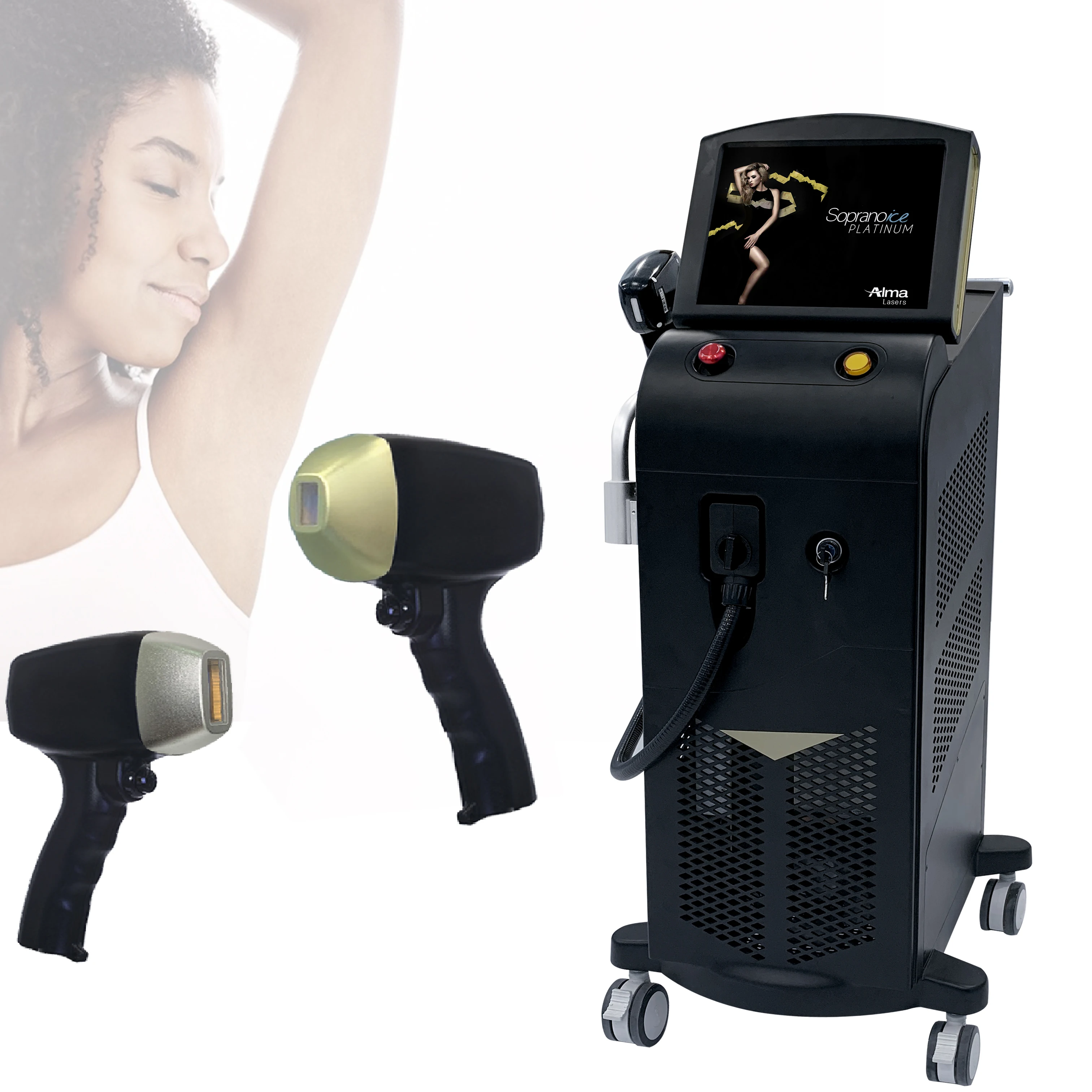 

TUV CE Approved Diode Laser Germany bar Jenoptik 1064 808 755 Diode Lazer Hair Removal Machine