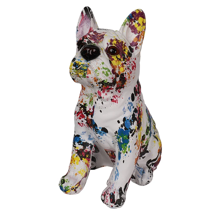 

Customized design polyresin nordic modern dog, home decoration dog sculpture crafts and resin dog statue,