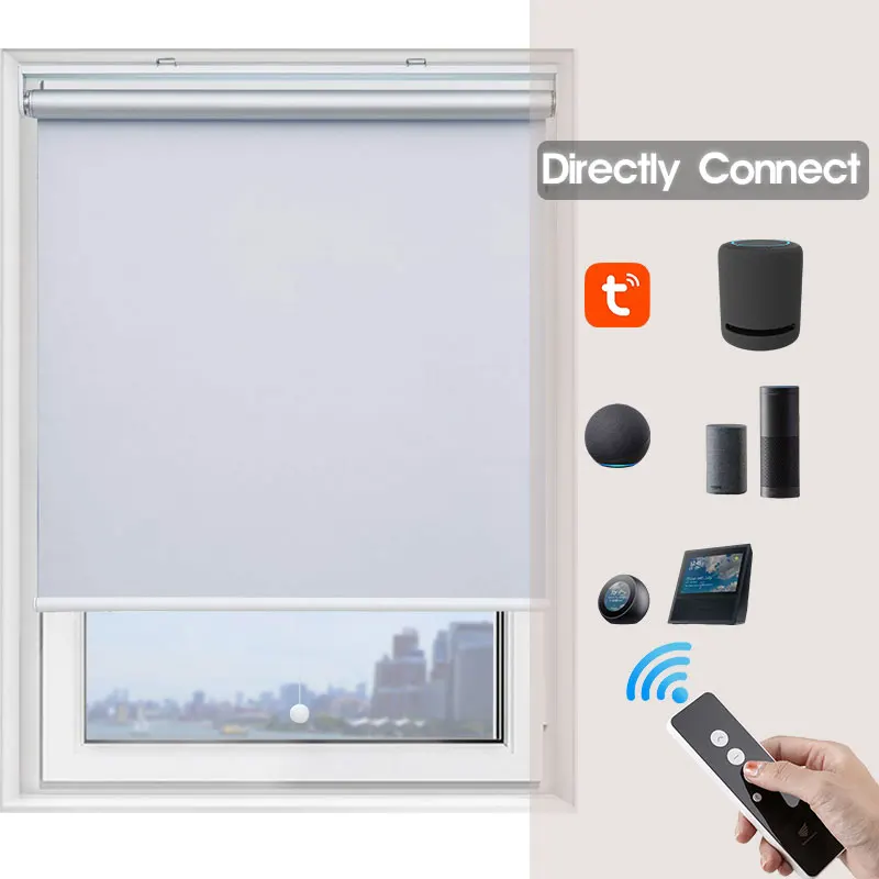 

New Universal good quality rain proof roller blind indoor motorized roller blinds, Customized color