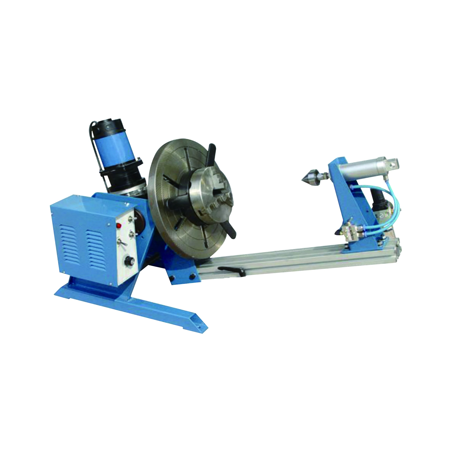 Small Welding Turntable With Airpowered Tailstock By50d Buy Combine