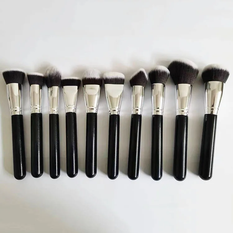 

Cosmetic Beauty Tool Kit With Bag Luxury Complete 40 Pieces Black Beauty Professional Private Label Makeup Supplier Brush Sets