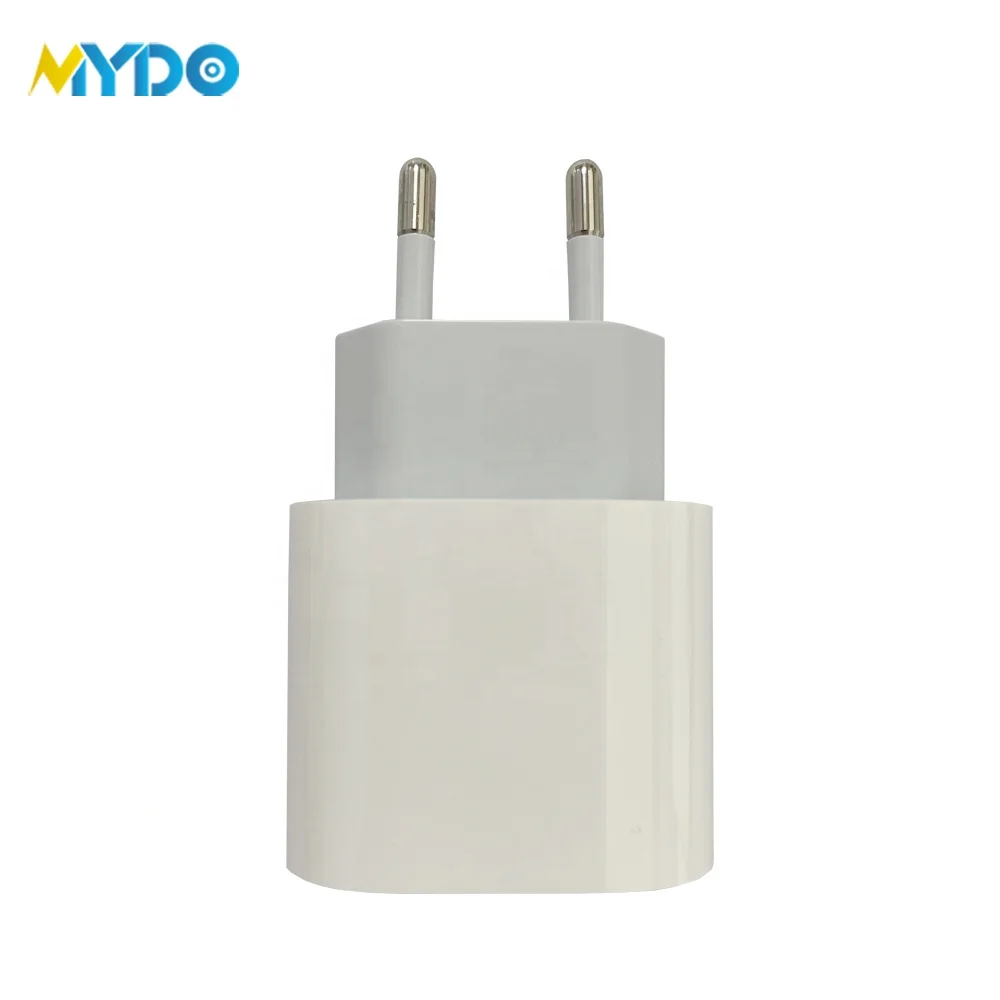 

US/UK/EU 20W PD USB type c i12 wall fast charger phone charger for apple for iphone 12 13 13Pro Charger adapter, White