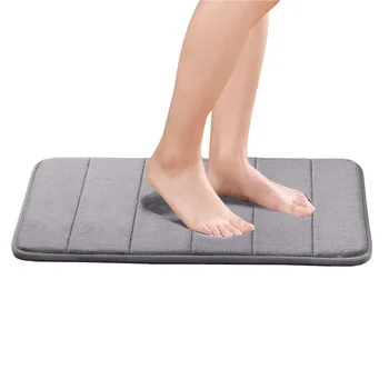 

Amazon Hot Sell Bathroom Anti Slip Mat Memory Foam Mat for Floor
