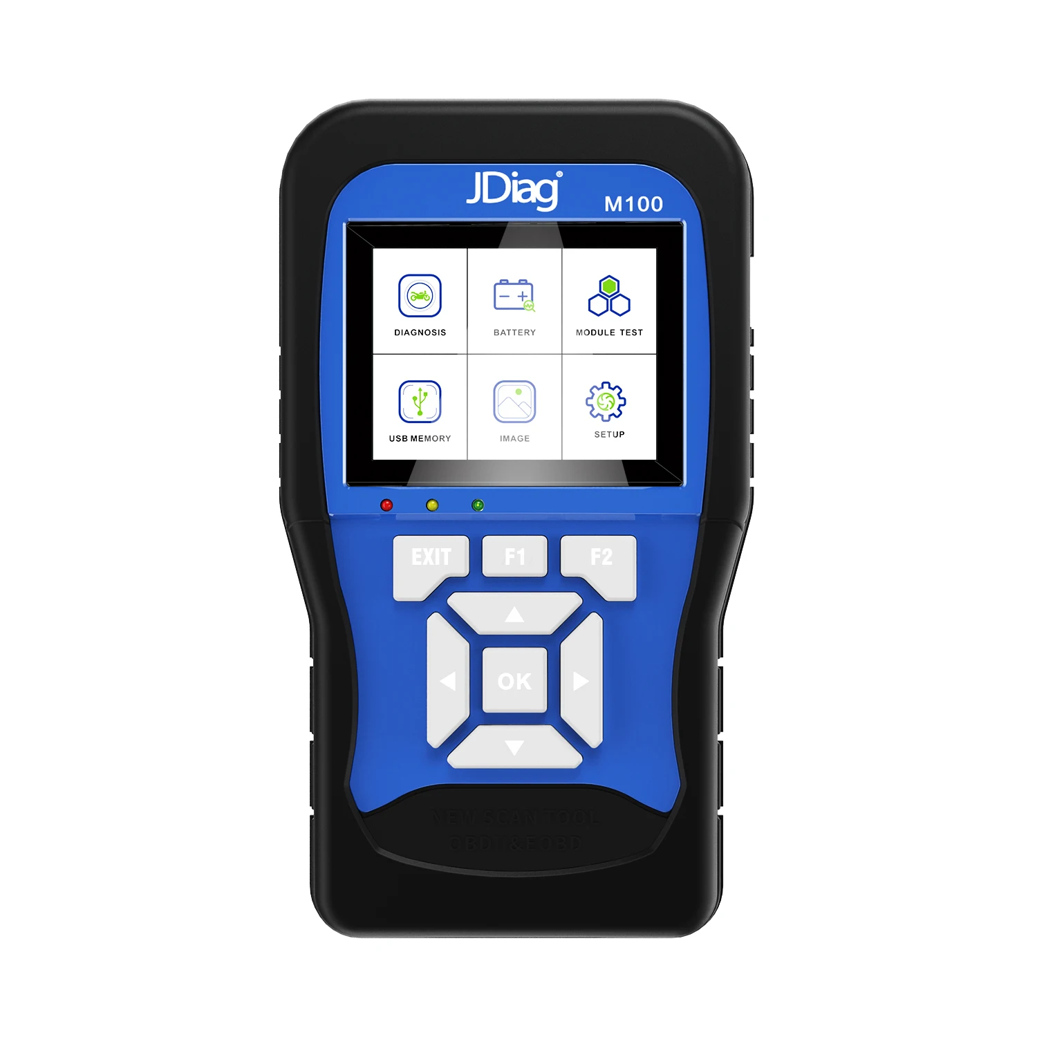 

Jdiag M100 Motorcycle Tester Handheld Multi-Language Motocross Diagnostic Scanning Tool General Motorcycle Accessories