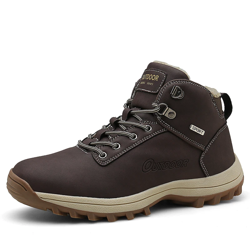 

Factory Wholesale trekking shoes,waterproof trekking shoes,men shoes trekking, Brown/ black