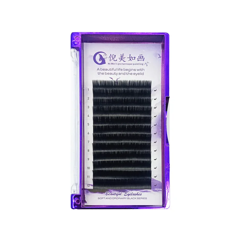 

pre fanned mink eyelash extension easy fanning volume eyelash extensions eyelash easy fan extension, Natural black