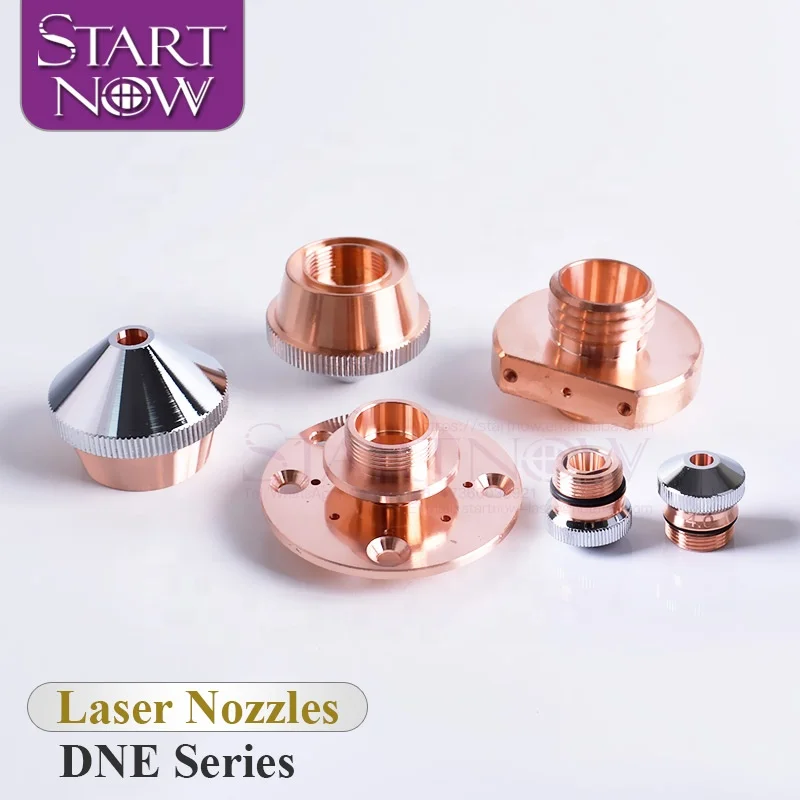 

Startnow Laser Cutting Nozzle DNE Dia.17/15 Connect Base Metal Welder Head Chrome-Plated Single Double Layer High Quality Nozzle