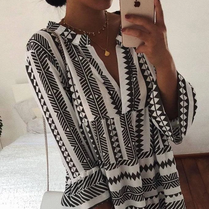 

custom women printed ruffles soft polyester maxi casual dresses for women