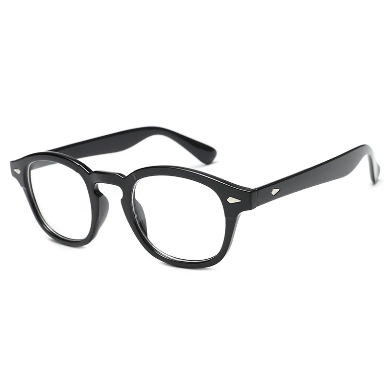 

Classic Johnny Depp Glasses Frame Transparent Lens