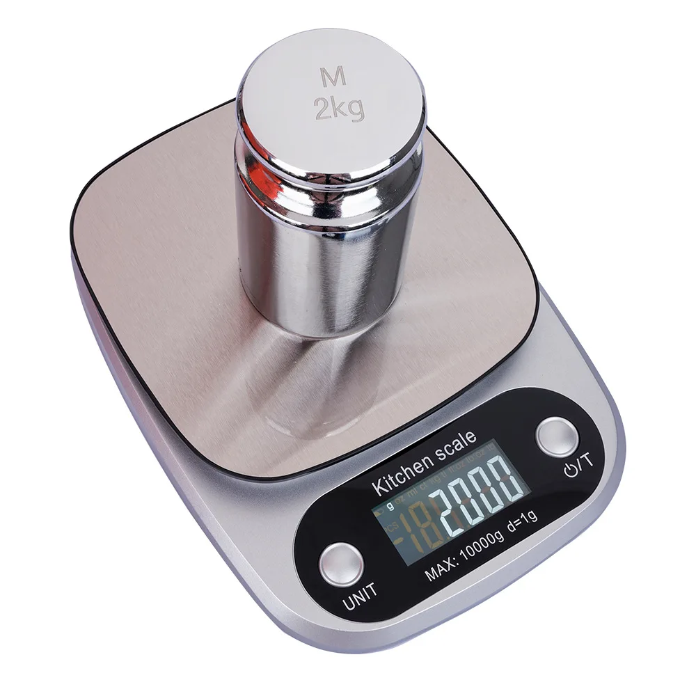 

Factory Supply High Quality Waterproof Weed Weight Measuring Digital Stainless steel 5kg Food Kitchen Scale