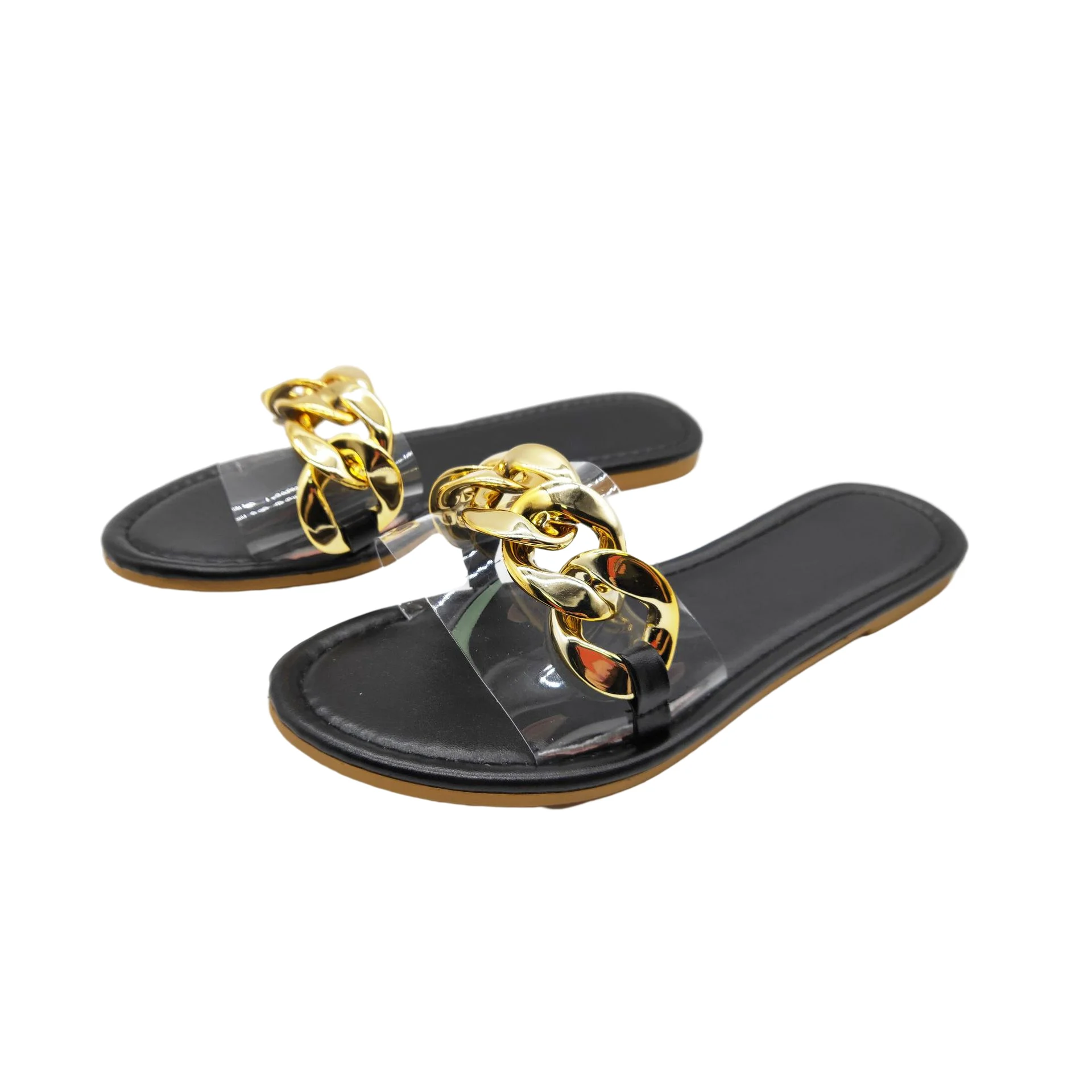 

New model durable fabric uppers women's summer sandals flat shoes