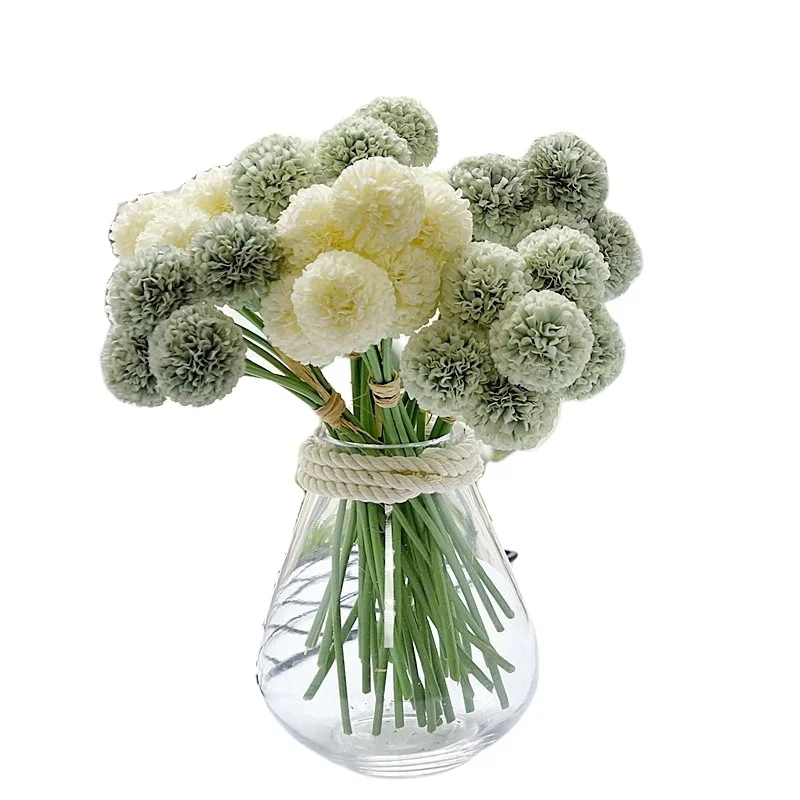 

New design 6 heads mini chrysanthemum bunch artificial flowers ball chrysanthemum for home decor