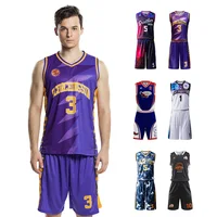 

Custom Unique Design High End Quality Cheap Sublimation Quick Dry Basketball Jersey Uniform