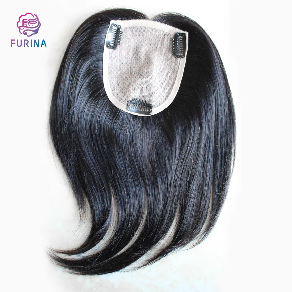 

women hair pieces remy human hair toupee for women topper 10*12 mono silk base topper best vendor, Pic showed/pure color/ombre color