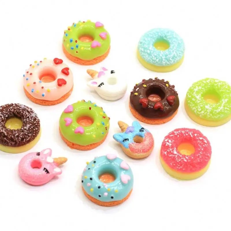 

Home Craft Dollhouse Accessories Miniature Mini Candy Donut Doll Food Play Decor Kitchen Toys