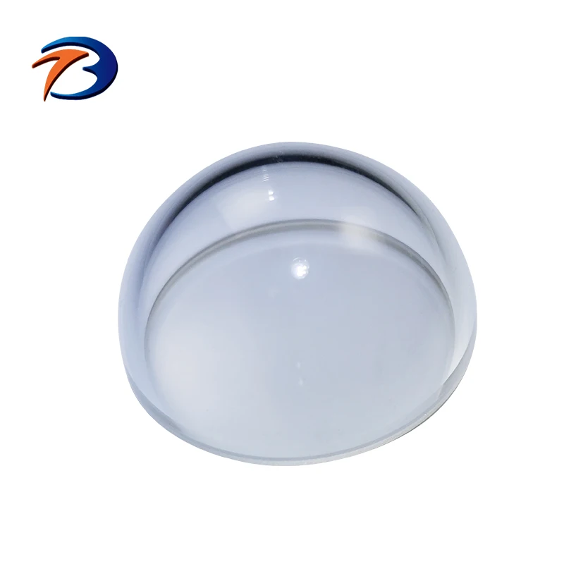 Optical spherical BK7 K9 glass dome lens led waterproof glass dome cover