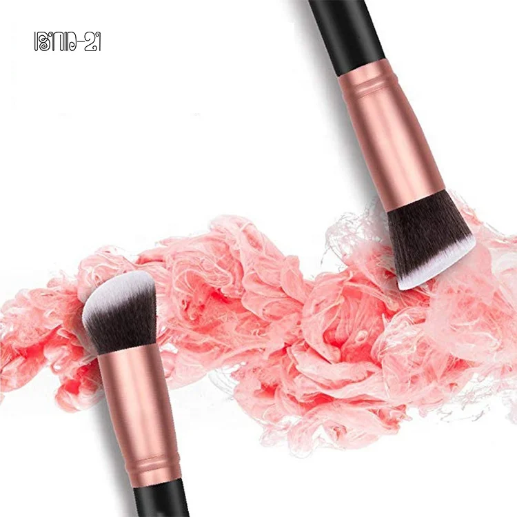 

14Pcs Wooden Handle Professional High Quality Black Makeup Brushes Custom Logo