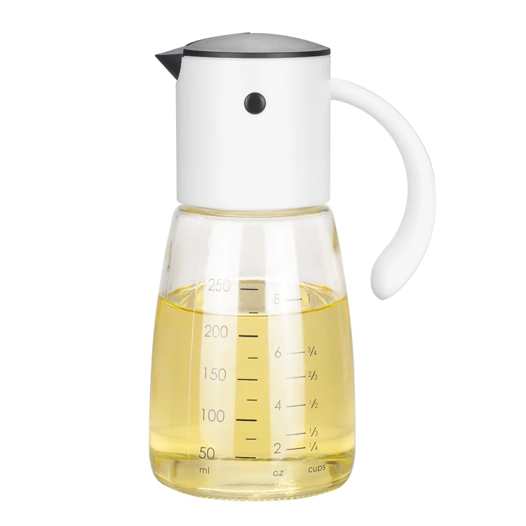 

Olive Oil and Vinegar Sprayer Dispenser with Borosilicate Bottle